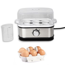 Cuit oeufs électrique 6 oeufs arrêt automatique signal sonore