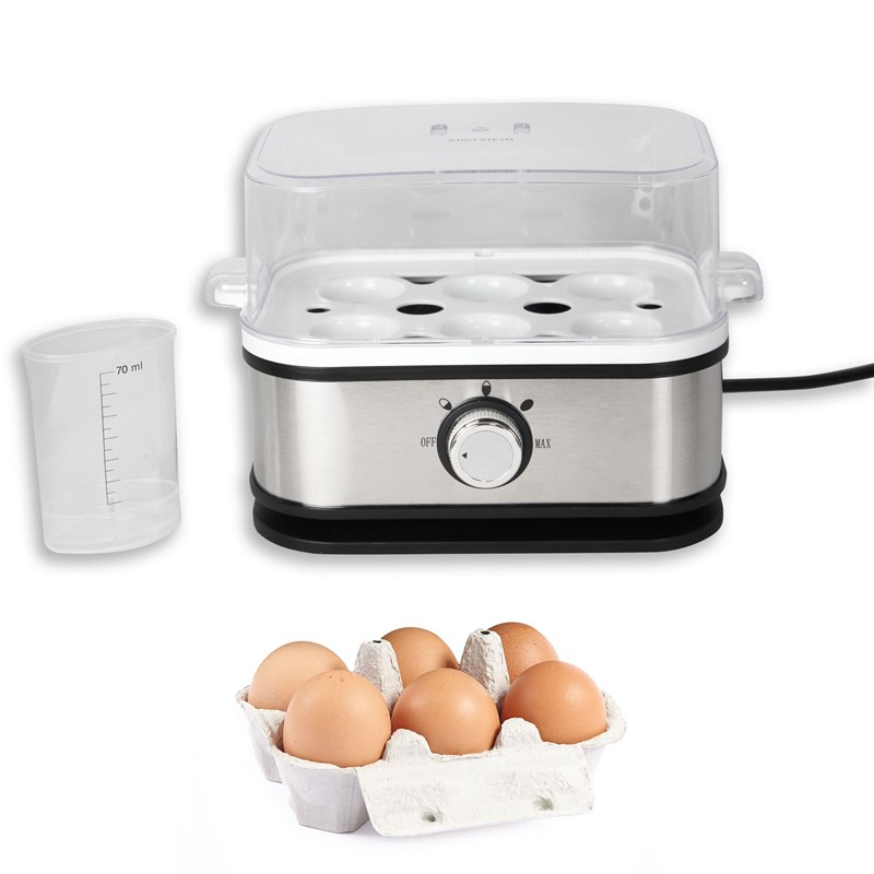 Cuit oeufs électrique 6 oeufs arrêt automatique signal sonore