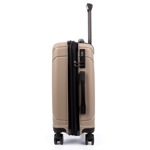 Jeu de 3 valises trolley extensibles en pp résistant à la rupture.