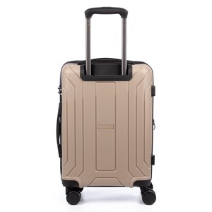 Jeu de 3 valises trolley extensibles en pp résistant à la rupture.