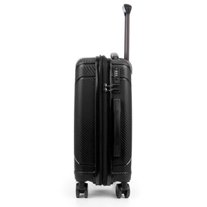 Jeu de 3 valises trolley expandables en pp résistant à la rupture.