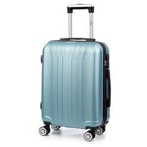 Valise cabine trolley en matériau léger en abs de haute résistance.