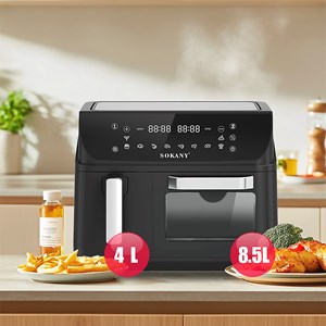 Friteuse à air et four avec une capacité de 12,5l.