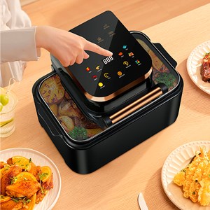 Friteuse à air multifonction de 1700w, capacité de 12l.