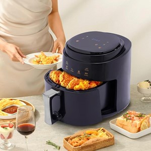 Friteuse à air 8l, 1400w. Écran tactile, programmes de cuisson.