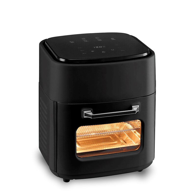 Friteuse à air 2 en 1 avec four. 15l, 1800w. Panneau tactile, chauffage 3d.