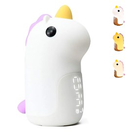 Réveil avec lumière nocturne pour enfants, intensité réglable.