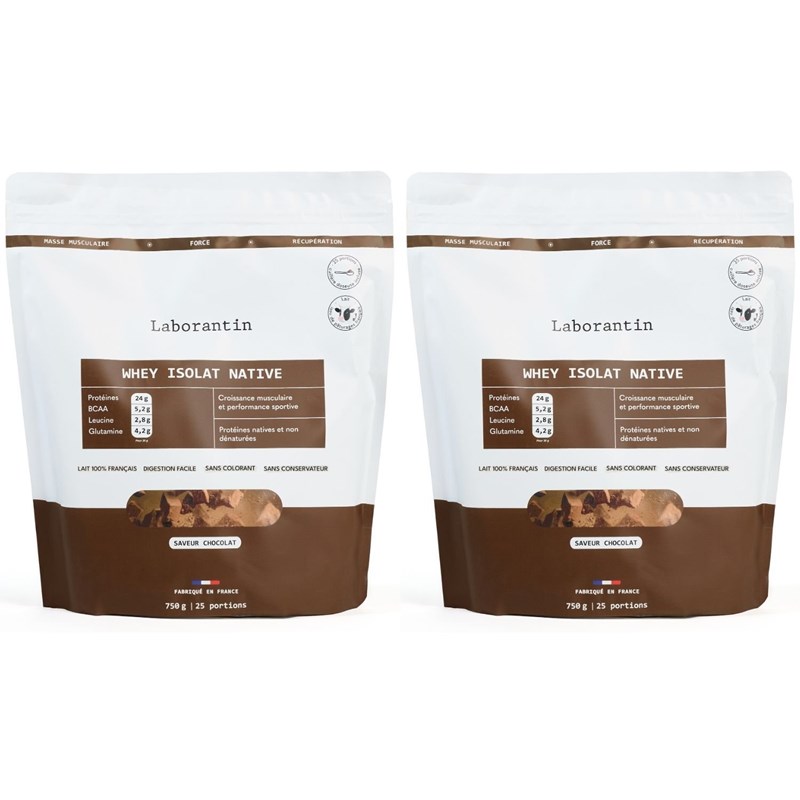Laborantin - Whey chocolat - 50 doses