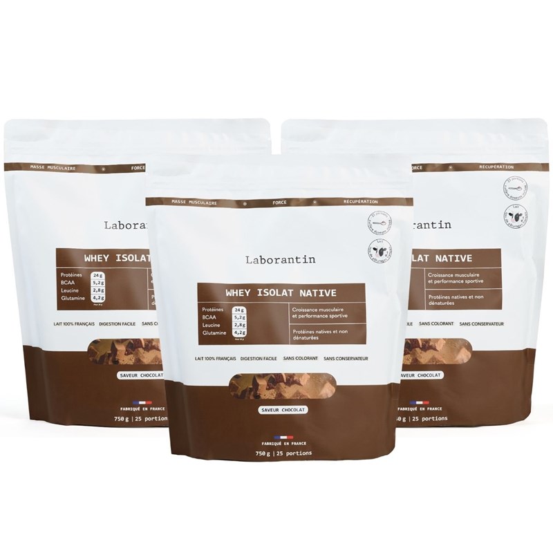 Laborantin - Whey chocolat - 75 doses