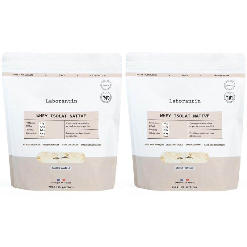 Laborantin - Whey vanille - 50 doses