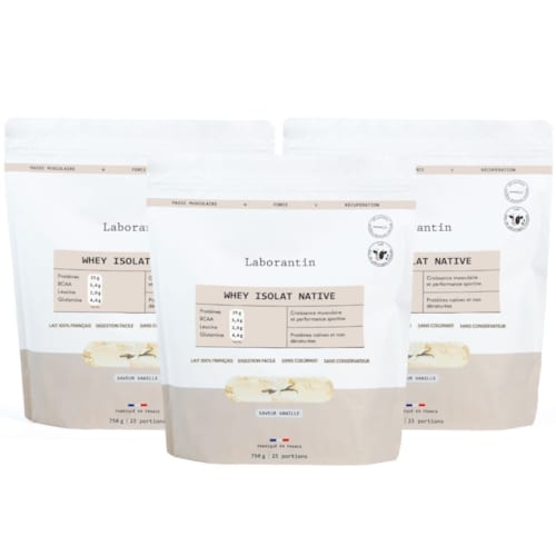 Laborantin - Whey vanille - 75 doses