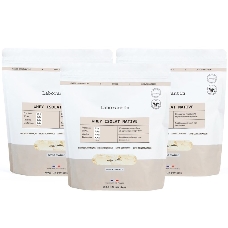 Laborantin - Whey vanille - 75 doses