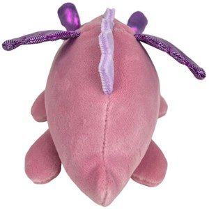 Porte-clé peluche nemu nemu dragona le dragon rose (18 cm)