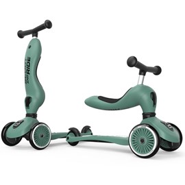 Porteur évolutif en trottinette highwaykick 1 forest