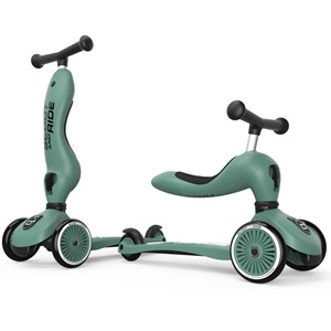 Porteur évolutif en trottinette highwaykick 1 forest