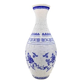 Puzzle 3d en abs avec 160 pièces. Design vase traditionnel.