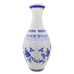 Puzzle 3d en abs avec 160 pièces. Design vase traditionnel.