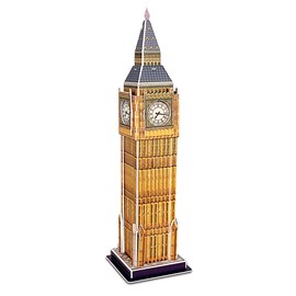 Puzzle 3d du big ben à londres. Comprend 31 pièces.