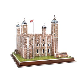 Puzzle 3d de la tour de londres. Comprend 38 pièces.