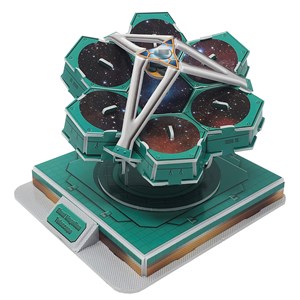 Puzlle 3d giant magellan telescope 31 pièces. 10,8x11,8x9,8 cm.
