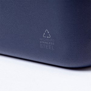 Boîte à lunch en acier inoxydable 750 ml. Fermeture de sécurité