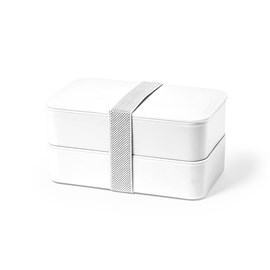 Boîte à lunch 2 compartiments 700 ml avec couverts