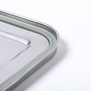 Boîte à lunch 750 ml. Fermeture de sécurité.