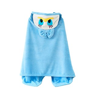 Serviette enfant design canard. Multiusages : serviette de bain.