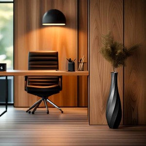 Grand vase à poser aérium 6l - anthracite