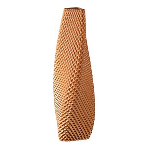 Vase à poser ananas 9l - bronze