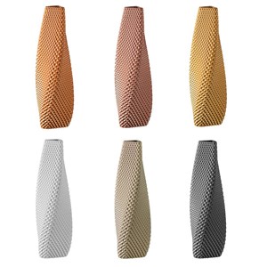 Vase à poser ananas 9l - doré