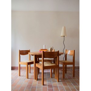 Table à manger en orme massif n°426