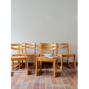 Lot de 6 chaises maison regain n°987