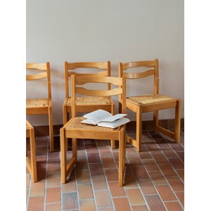 Lot de 6 chaises maison regain n°987