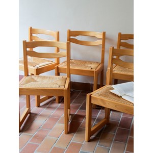 Lot de 6 chaises maison regain n°987