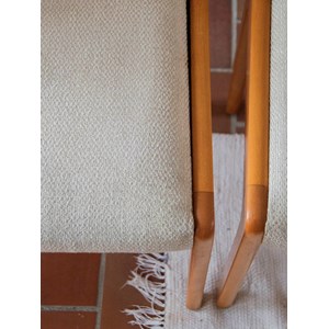 Lot de 4 chaises en tissu baumann n°967