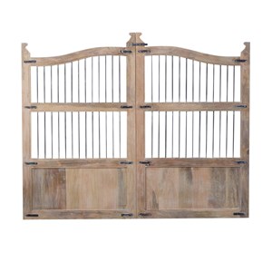 Tête de lit en bois de manguier 160cm