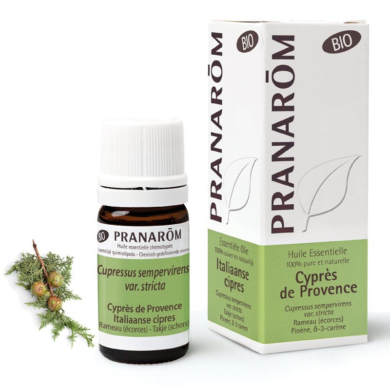 Pranarom - huile essentielle de cyprès de provence - bio