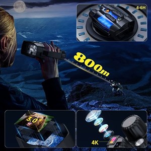 Jumelle vision nocturne 4k