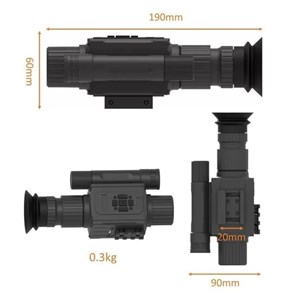 Monoculaire vision nocturne militaire