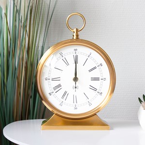 Horloge gousset à poser - cadran 19 cm - chiffre romains - silencieuse
