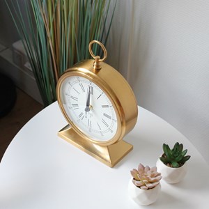 Horloge gousset à poser - cadran 19 cm - chiffre romains - silencieuse