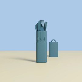 Kit de couvert bini bleu clair