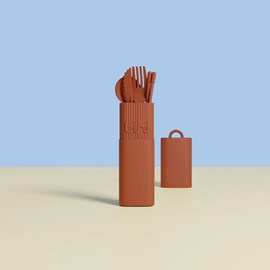 Kit de couvert bini terracotta