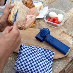 Kit de couvert bini bleu foncé