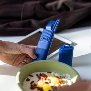 Kit de couvert bini bleu foncé