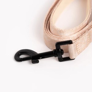 Laisse pour chien avec poignée rembourrée - beige tropical - taille m