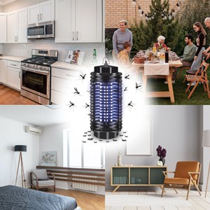 Lampe anti-moustique 500v - lumière uv 20m² - a poser ou suspendre.