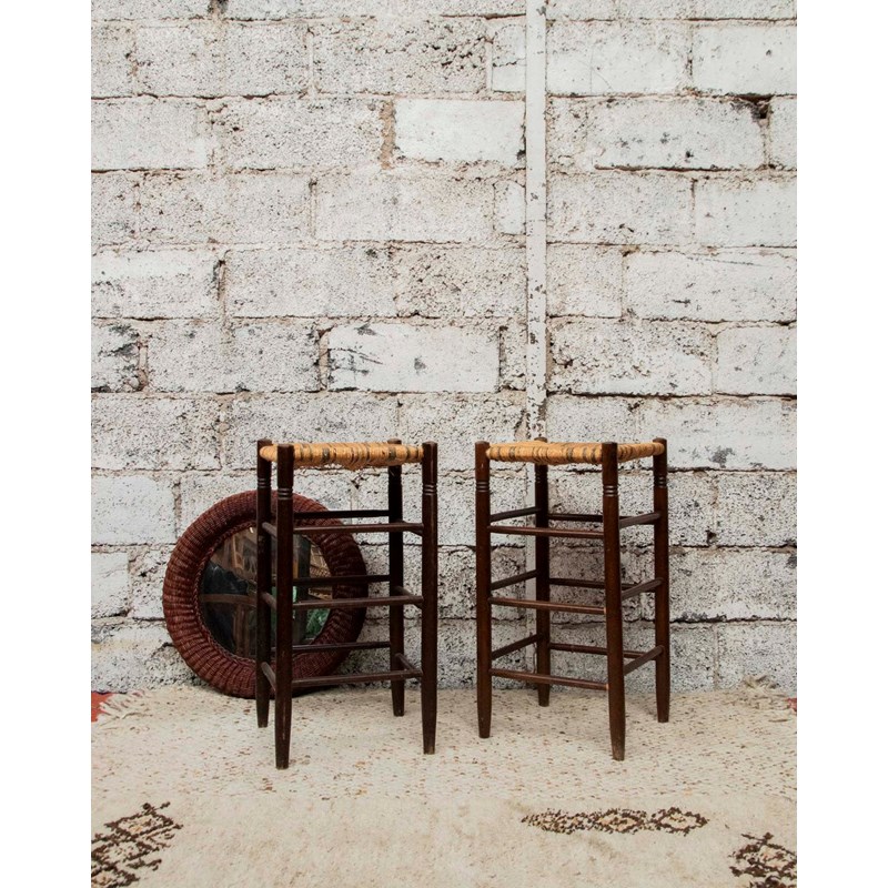 Debongout - Paire de tabourets de bar n°113