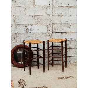 Paire de tabourets de bar n°113